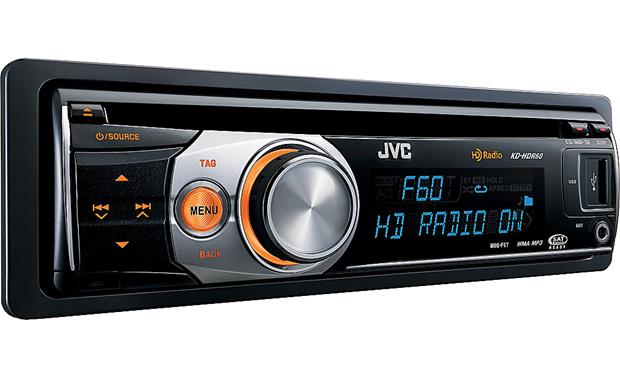 JVC KD-HDR60 CD receiver at Crutchfield