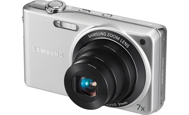 Samsung PL200 (Silver) 14.2-megapixel digital camera with 7X optical ...