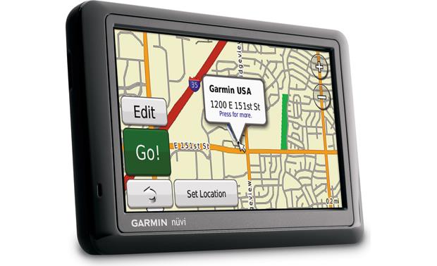 Garmin 1490LMT Portable navigator with free lifetime traffic and map updates at Crutchfield