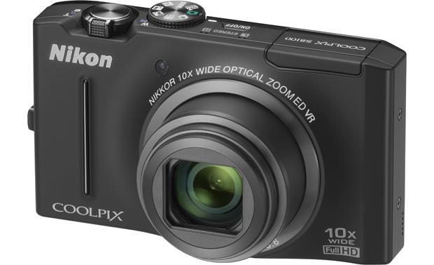 Nikon Coolpix S8100 (Black) 12-megapixel digital camera with 10X ...