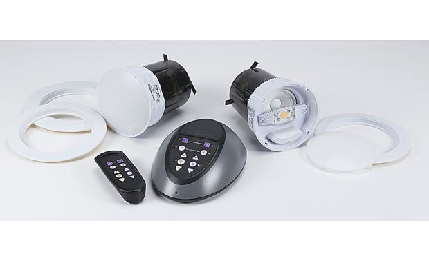 wireless speaker recessed lights