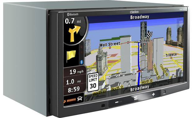 Clarion NX700 Navigation receiver at Crutchfield