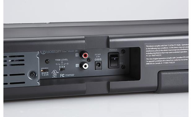 boston acoustics soundbar tvee 20