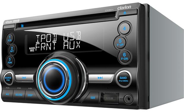 Clarion CX201 CD receiver at Crutchfield.com