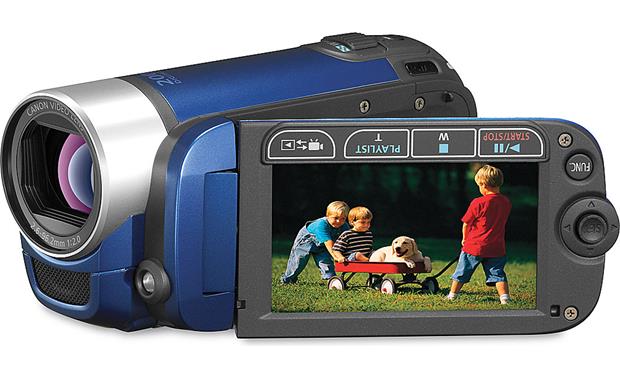 Customer Reviews: Canon FS300 (Blue) Standard-definition camcorder at ...