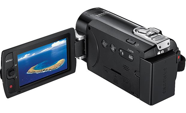 Samsung SMX-F40 (Black) Standard-definition camcorder with 52X 
