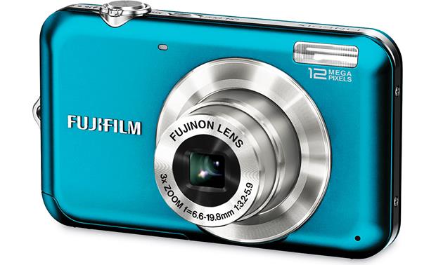 FinePix JV100 (Blue) 12.2-megapixel digital camera with 3X optical zoom Crutchfield