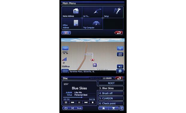Clarion NX500 Navigation receiver at Crutchfield.com