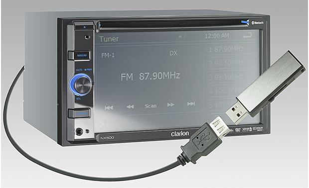 Clarion NX500 Navigation receiver at Crutchfield.com