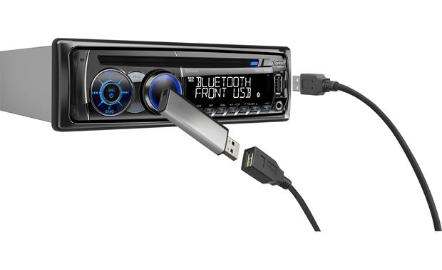 Clarion CZ501 CD receiver at Crutchfield.com