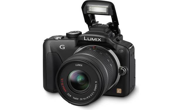Regelmatig Uitroepteken partij Panasonic DMC-G3K Kit (Black) 16-megapixel digital camera with 14-42mm  image stabilizing lens at Crutchfield
