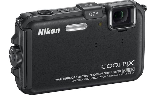 Nikon Coolpix AW100 (Orange) Tough-style 16-megapixel digital camera ...