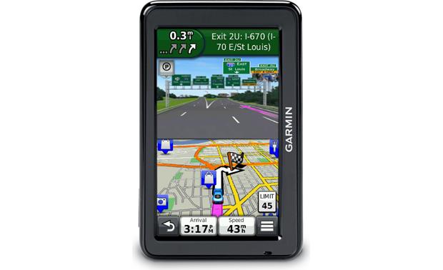Garmin nüvi® 2495LMT Portable navigator with voice-activated navigation plus free map and updates at Crutchfield