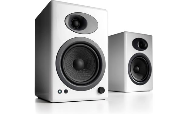 Audioengine A5 White Premium Bookshelf Speaker System At