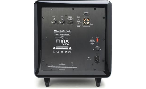 Cambridge Audio Minx X500 (White) Powered subwoofer at Crutchfield