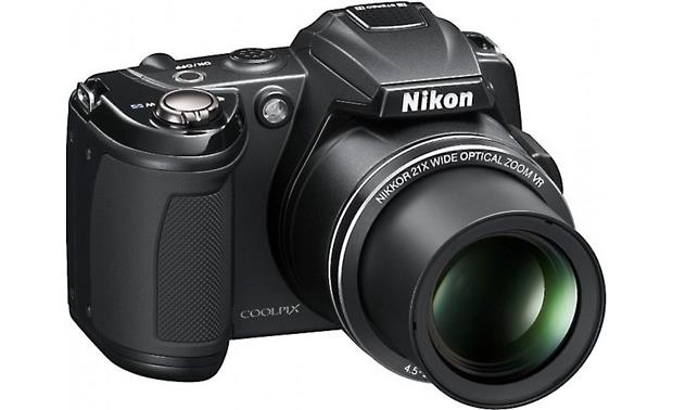 Nikon Coolpix L120 (Black) 14.1-megapixel digital camera with 21X ...