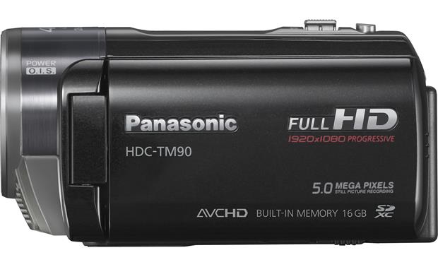 Panasonic Hdc Tm90 Hd Camcorder With 16gb Flash Memory 3d Ready At Crutchfield