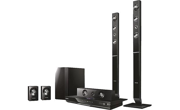 Samsung Ht D6730w 3d Ready Blu Ray 5 1 Home Theater System With Built In Wi Fi At Crutchfield