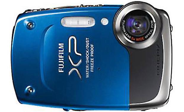 Fujifilm FinePix XP20 (Blue) Tough-style 14-megapixel digital camera ...