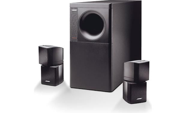 Bose® Acoustimass® Series speaker (Black) at Crutchfield