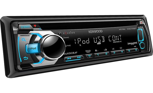 Kenwood Excelon KDC-X397 CD receiver at Crutchfield.com