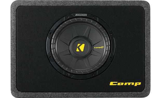 Kicker 40TCWS104 Ported truck enclosure with one 4-ohm 10