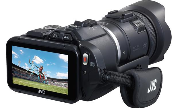 JVC GC-PX100 High-resolution, high-speed camcorder with Wi-Fi® at 