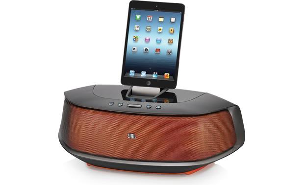 OnBeat Bluetooth® powered speaker with Apple Lightning™ connector dock at Crutchfield