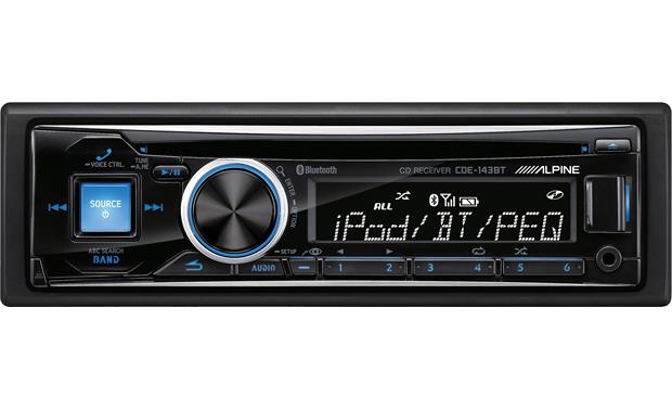 Alpine CDE-143BT receiver Crutchfield