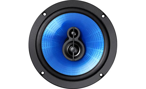 blue punk subwoofer