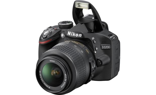 Nikon D3200 Two Lens Kit 24-megapixel DSLR with standard and 