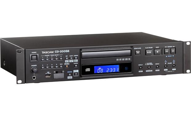 Tascam CD-200SB Rack-mountable CD player with SD/SDHC card