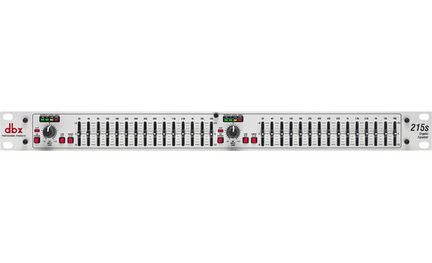 dbx 215s Dual Channel 15-Band Equalizer with Microfiber and 1 Year Everything Music Extended Warranty 