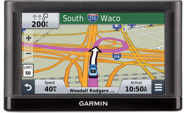 Garmin nüvi® 55LM Portable navigator with 5" screen and free lifetime updates at Crutchfield