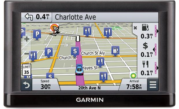 Garmin nüvi® 66LM Portable navigator with 6" screen and free map at Crutchfield
