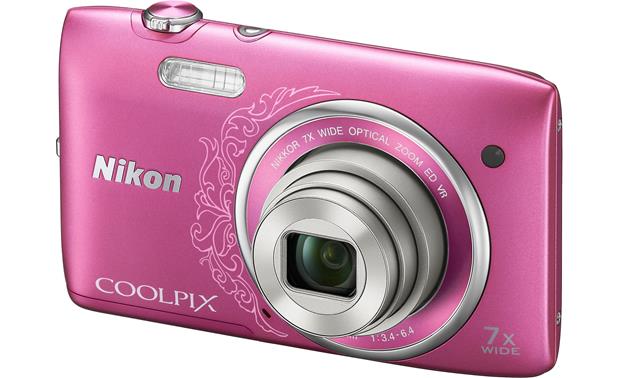 カメラ デジタルカメラ Nikon Coolpix S3500 (Pink) 20.1-megapixel digital camera with 7X 
