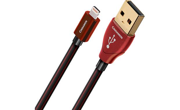 insulator afbryde krabbe AudioQuest Cinnamon (0.75 meters/2.5 feet) Lightning-to-USB cable for  iPod®/iPhone®/iPad® at Crutchfield