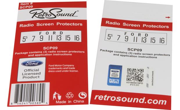 RetroSound SCP-09 Vintage Dial Screen Overlays