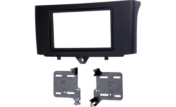 Metra 95-8720B Black Double DIN Dash Kit 2011-Up Smart for two