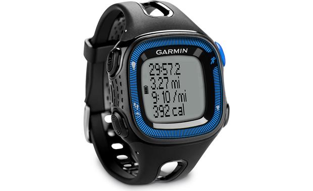 Garmin Forerunner 15 Bundle (Black/blue) GPS running watch with heart ...