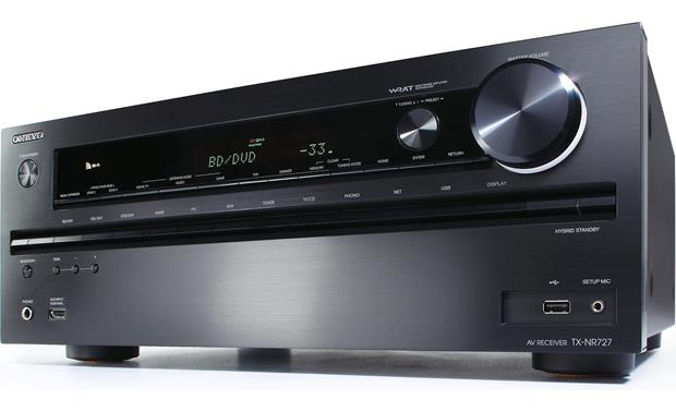 Onkyo TX-NR727 7.2-channel home theater receiver with Wi-Fi® and ...