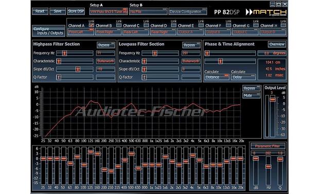 MATCH PP82DSP Digital signal processor with built-in 8-channel