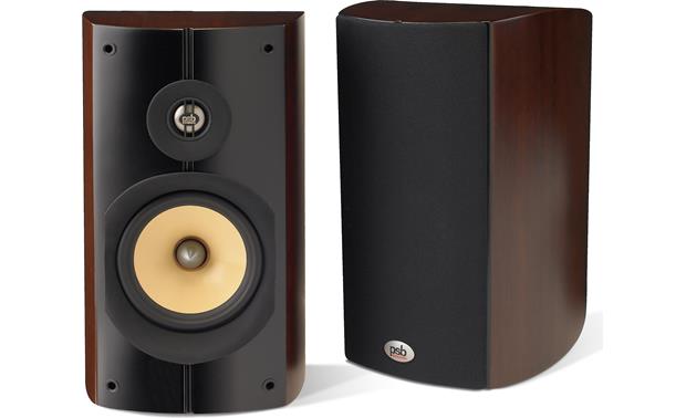 Psb Imagine B Walnut Bookshelf Speakers At Crutchfield