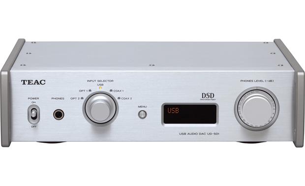 TEAC UD-501 (Silver) Stereo DAC/headphone amplifier at Crutchfield