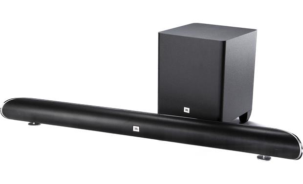 en lille ven umoral JBL Cinema SB350 Powered home theater sound bar with wireless subwoofer and  Bluetooth® at Crutchfield