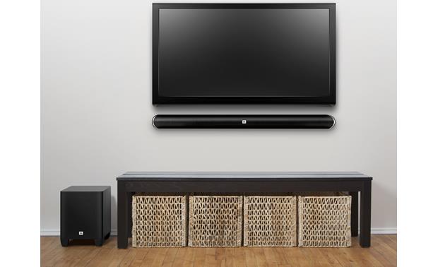 JBL Cinema SB350 Powered home theater sound bar with wireless subwoofer and  Bluetooth® at Crutchfield