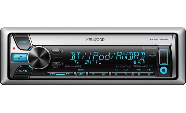 400W Amp KMR-D562BT Bluetooth Marine CD iPod MP3 Radio Player 6 Black Speakers 