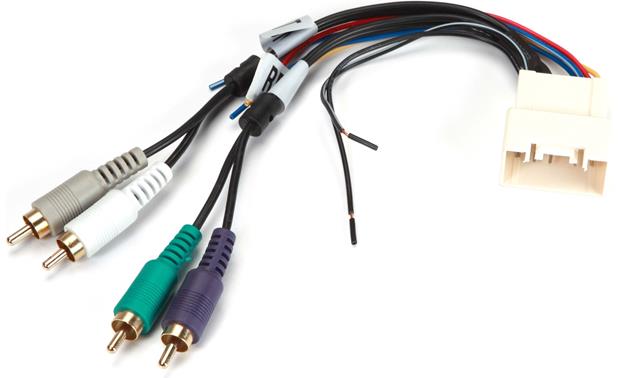 Metra 70-8113 Receiver Wiring Harness Connect a new car stereo in select  2000-07 Toyota vehicles with factory amplifier at Crutchfield Toyota Stereo Wiring Diagram Crutchfield