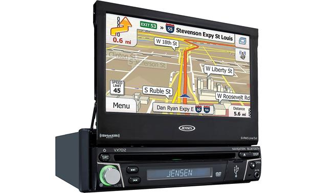 Jensen VX7012 Navigation receiver at Crutchfield.com