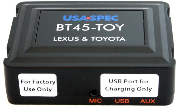 Customer Reviews: USA Spec BT45-TOY Add Bluetooth® functionality to select  Lexus, Scion, and Toyota vehicles at Crutchfield